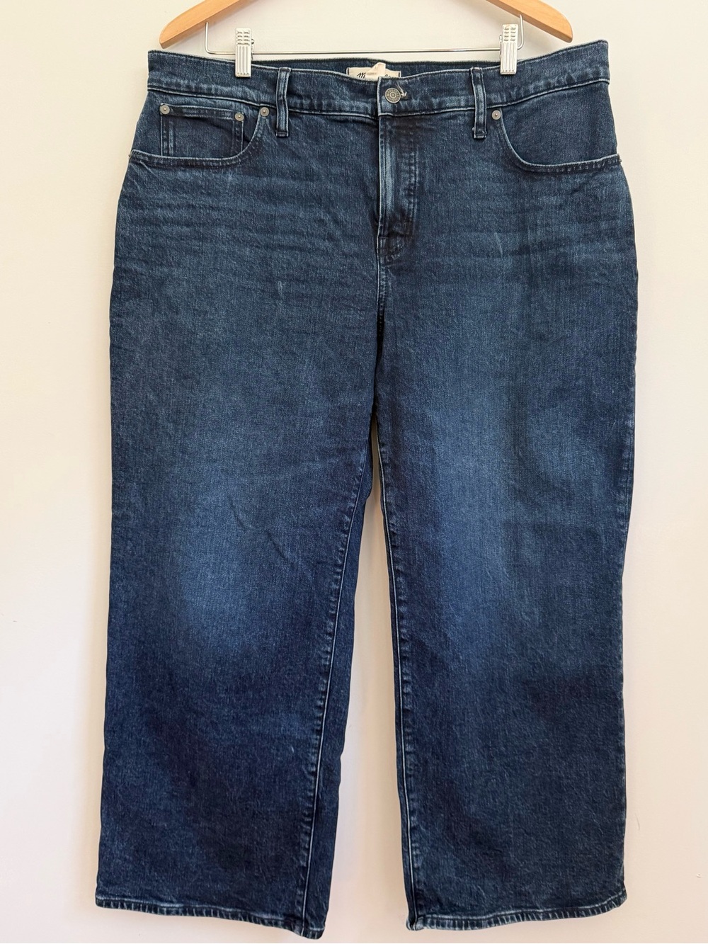 Madewell Perfect Vintage Wide-Leg Jean | Size 33 Petite - Picture 2 of 14